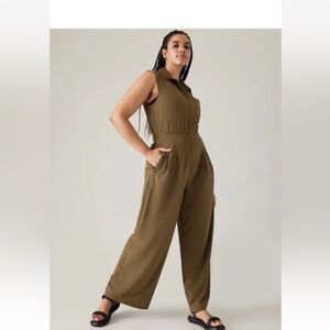 Athleta Wide Leg Jumpsuit